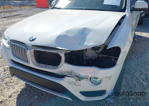 2015 BMW X3 xDrive28I from USA, damaged, VIN 5UXWX9C53F0D51917